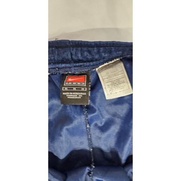 Nike Team Shorts Men’s Medium Blue Athletic Training Sportswear - Picture 2 of 3
